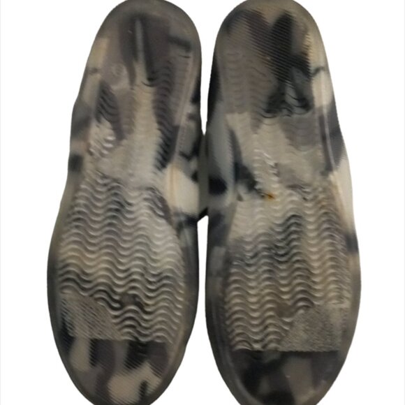 Taxi Black Grey Camouflage Camo HIGH TOP sneakers Shoes Size 8 - Picture 8 of 10